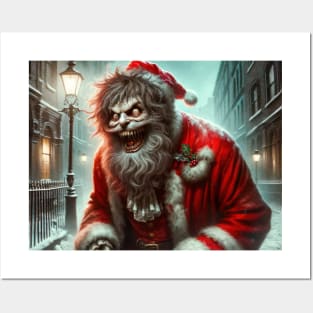 Dr Jekyll and Mr Claus Posters and Art